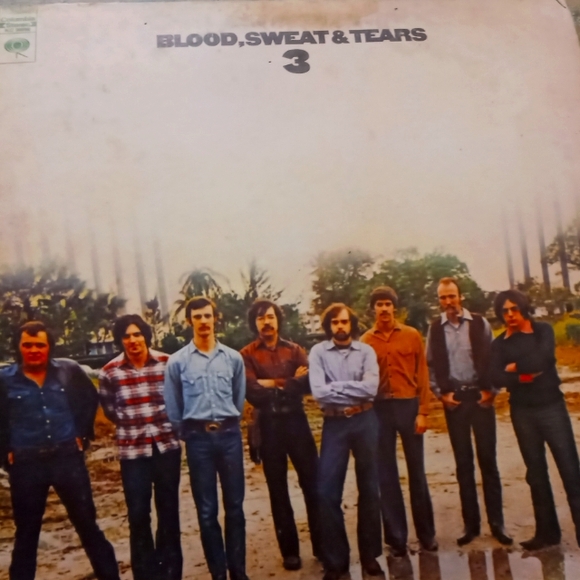 Other - Blood, Sweat & Tears - 3 Vintage LP Cover (Cream & Brown)